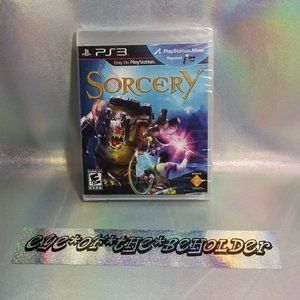 Sony PlayStation 3 Sorcery Game BNIB Sealed (PlayStation Move Required)